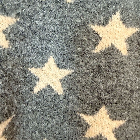 ADORA Starry Night Blue and Cream Sweater - Picture 3 of 6